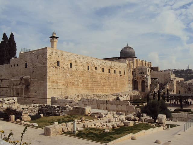 De Vénissieux à Al Qods Jérusalem mosquée Al Aqsa