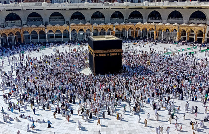 tawaf ou circumambulation autour de la Kaaba